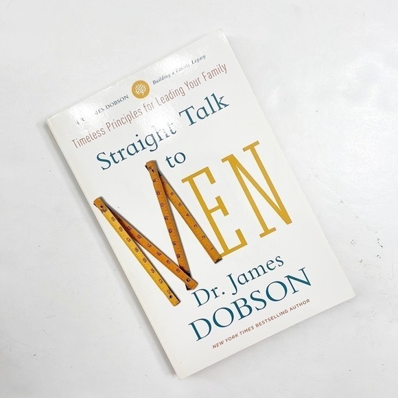 Straight Talk to Men by Dr. James Dobson paperback book - Picture 2 of 4